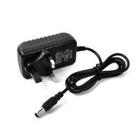 Adaptateurs secteur 12V 2A avec prise UK, alimentation AC/DC 24W, adaptateur secteur à découpage AC 100-240V 3V/5V/6V/9V/24V 0.5A/1A/1.5A/2A