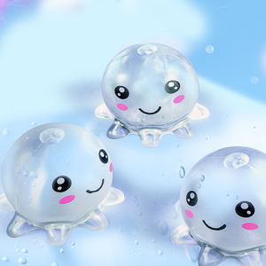 Nouveauté <span class=keywords><strong>2023</strong></span> Jouet poulpe transparent Animal marin Jouets farces et attrapes en maltose Jouets à presser en peluche pour enfants - Product Image 5