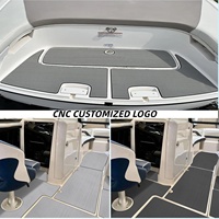 Top qualité Eva mousse synthétique teck Faux teck auto-adhésif résistant aux UV feuille tapis de sol marin tapis pour poisson bateau Yacht