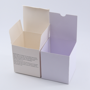 Scatole d'imballaggio dei cartoni pieghevoli riciclabili dell'oem del venditore caldo scatole di carta personalizzate per il regalo della candela - Product Image 4