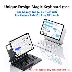 Diseño de adhesión magnética inteligente Flip Open Magic Keyboard con panel táctil retroiluminado RGB para <span class=keywords><strong>Samsung</strong></span> Galaxy Tab S10 <span class=keywords><strong>Lite</strong></span> - Product Image 2