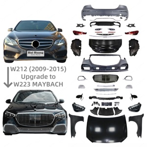 Mejor Calidad 2009-2015 Facelift to Car Bumper Accessories Bodykit para Mercedes Benz Clase <span class=keywords><strong>E</strong></span> W212 Upgrade W223 <span class=keywords><strong>Maybach</strong></span> - Product Image 1