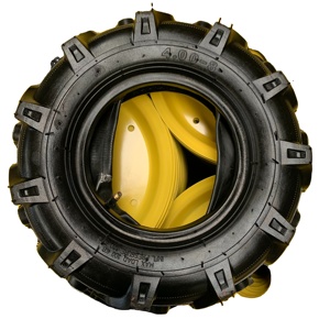 Neumático <span class=keywords><strong>de</strong></span> rueda neumática <span class=keywords><strong>de</strong></span> goma 4,00-8 con tubo y disco <span class=keywords><strong>de</strong></span> llanta <span class=keywords><strong>de</strong></span> metal <span class=keywords><strong>para</strong></span> tractores agrícolas y cultivadores ambulantes - Product Image 3