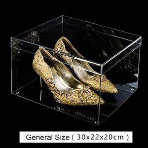 Caja <span class=keywords><strong>de</strong></span> exhibición <span class=keywords><strong>de</strong></span> <span class=keywords><strong>zapatos</strong></span> <span class=keywords><strong>de</strong></span> acrílico <span class=keywords><strong>transparente</strong></span> apilable, estuche <span class=keywords><strong>de</strong></span> almacenamiento <span class=keywords><strong>transparente</strong></span> <span class=keywords><strong>para</strong></span> zapatillas, organizador <span class=keywords><strong>de</strong></span> tacones altos <span class=keywords><strong>para</strong></span> bodas con tapa - Product Image 5