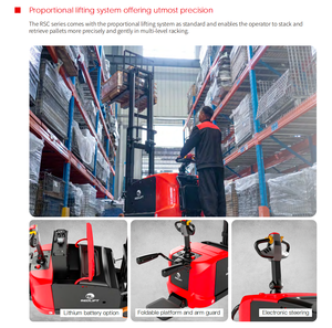 1,5 Ton Container Reach Stacker Carretilla elevadora <span class=keywords><strong>Apilador</strong></span> de contrapeso eléctrico RSC152 - Product Image 4