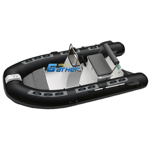 Qingdao Rassembler 11.8ft <span class=keywords><strong>pas</strong></span> <span class=keywords><strong>cher</strong></span> hypalon bateau pneumatique semi-rigide petit canot pneumatique avec CE RIB360B - Product Image 2