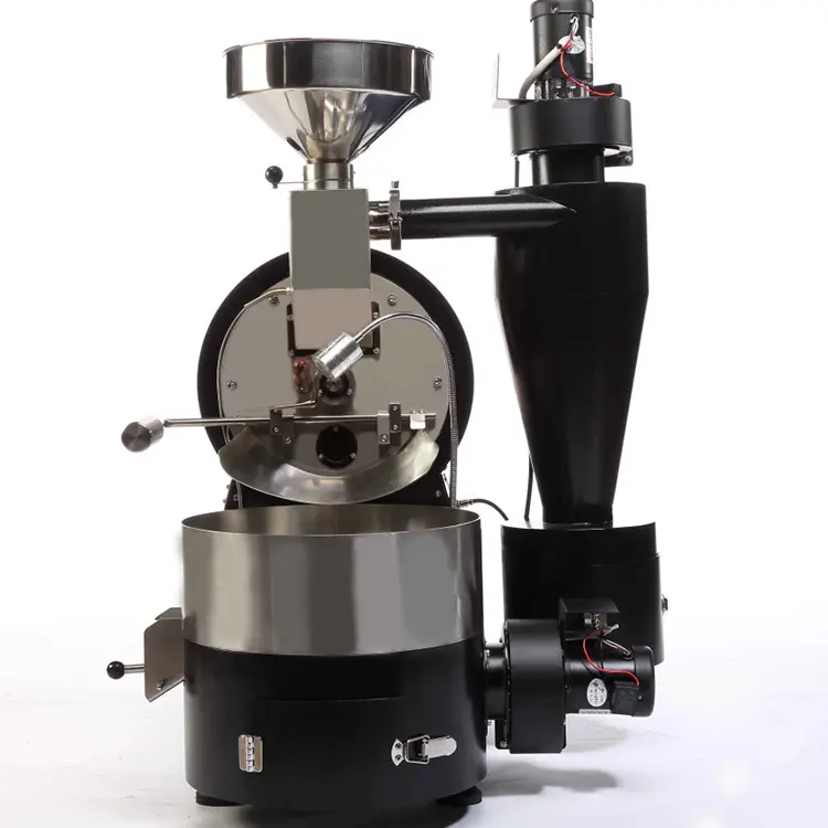 Macchina per torrefazione del caffè HW-2.5kg con collegamento del registratore di dati artigianale