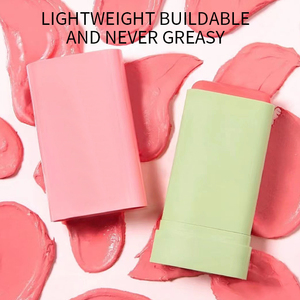 Personalizado etiqueta privada sin logotipo pixi larga duración alto pigmento vegano crema rubor varita pintura en palo marrón cremoso rubor - Product Image 2