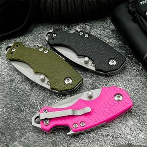 Mini couteau pliant de poche KS 3800, lame 8Cr13Mov, manche en nylon et fibre de verre, outils de survie pour le camping et la chasse en plein air, cadeaux pour garçons - Product Image 3