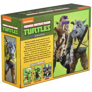 NECA 2017SDCC Set <span class=keywords><strong>BEBOP</strong></span> e ROCKSTEADY, Modellini Action Figure Snodabili - Product Image 4