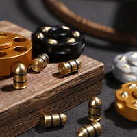 Soulagement du Stress Spinning Fidget Spinner Métal Revolver Or Fidget Jouets Rotatif Décompression Doigt Spinning roulette Jouet