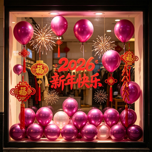 Globos de Látex Metálicos Color Fucsia de 30cm, 50 Unidades, para Fiestas y Decoraciones de Cumpleaños - Product Image 4