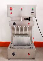 Machine automatique de moulage de cornets pour snack-bars, machine à cornets à pizza, machine à cornets gaufrettes