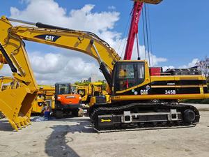 รถขุดตีนตะขาบ CAT 345B ขนาด 45 ตัน พร้อมบุ้งขุดไฮดรอลิก อุปกรณ์ก่อสร้างมือสอง - Product Image 1