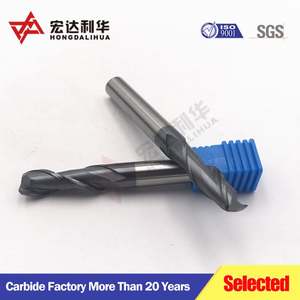 Fraise à queue carrée en carbure monobloc CNC - Product Image 3