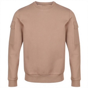 Sweat-shirt décontracté pour homme, coupe ample, mélange de coton, manches longues, col rond, confortable, pull décontracté, mode d'hiver, OEM ODM, vente en gros - Product Image 3