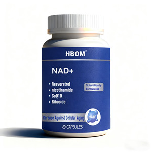 Cápsulas de Suplementos Herbais Alternativos OEM NAD com Nicotinamida Ribosídeo Vitaminas que Aumentam a Defesa Contra o Envelhecimento e a Energia - Product Image 1