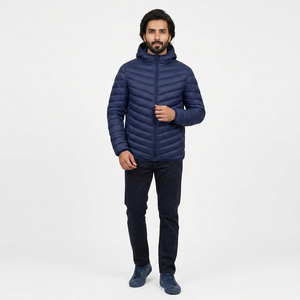 Nouvelle arrivée : Doudoune matelassée ajustable en toile pour homme – Robuste, de qualité supérieure, séchage rapide, respirante, confortable et tendance pour l'hiver - Product Image 1