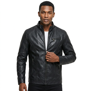Chaqueta de Motociclista para Hombre, Impermeable, Táctica, de Cuero, de Alta Calidad, al por Mayor - Product Image 1
