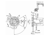 Nouveau bras robotisé de palettisation industrielle à 4 axes KUKA KR120 avec protection IP67 1kW 380V