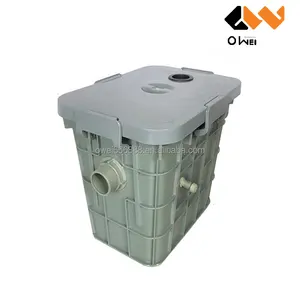 Grease Trap For Home Kitchen Sink Plastic Grease Trap Oil-water Separation Interceptor