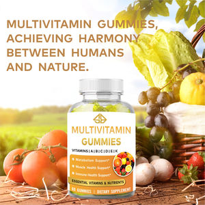 Suplemento Multivitamínico y Mineral para Mejorar la Energía, la Inmunidad y el Metabolismo, 60 Gomitas para Adultos y Niños - Product Image 5