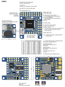MATEKSYS F405 WMN ICM42688P ชุดควบคุมการบิน STM32F405 สำหรับเครื่องบิน FPV แบบปีกตรึง วัสดุพลาสติก - Product Image 6