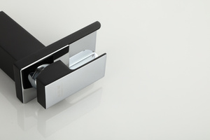 <span class=keywords><strong>Rubinetto</strong></span> <span class=keywords><strong>Nero</strong></span> a Cascata per Bagno con Finitura Semi-Pitturata - Product Image 4