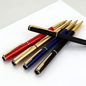 Bolígrafos de Gel Metálicos de Alta Gama Promocionales al por Mayor, Bolígrafos de Firma Delgados de Lujo con Logotipo Personalizado, Adecuados para Publicidad Corporativa - Product Image 3