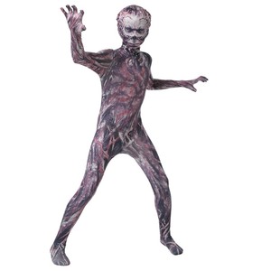 Horror Jumpsuit Monster Demon Skull Disfraz de fiesta de <span class=keywords><strong>Halloween</strong></span> para adultos y niños - Product Image 2