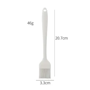 Escova de confeiteiro de silicone, pincel perfeito para espalhar manteiga e marinadas, grelha e churrasco, material de grelha sem bpa