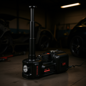 Cric électrique hydraulique Ciny 12V en acier avec clé à chocs pour levage et réparation de véhicules - Product Image 2