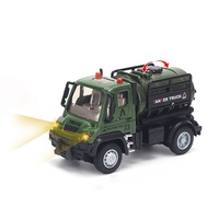 QS OEM Çocuklar İçin Askeri Taşıma Füze Radar Tankı Kamyon Aracı 1:64 Geri Çekmeli Araba Mini Alaşımlı Döküm Model Oyuncak Sesli Işıklı