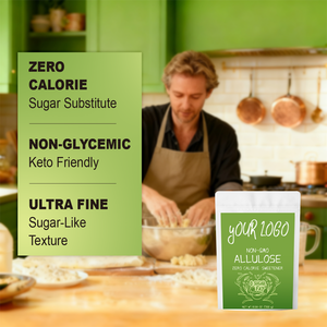 Édulcorant naturel OEM/ODM à base d'allulose et de <span class=keywords><strong>Momordica</strong></span> <span class=keywords><strong>Grosvenori</strong></span> |   Vente en gros |   Zéro gras, adapté au régime cétogène |   Étiquette personnalisée - Product Image 6