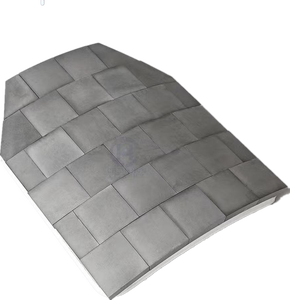 แผ่นเกราะเซรามิก B4C โบรอนคาร์ไบด์ IV แผ่นเกราะโค้งเดี่ยว น้ำหนักเบา - Product Image 4