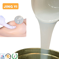 Caoutchouc de silicone liquide sans danger pour la peau pour poupées adultes, prothèses mammaires en silicone, vente directe d'usine, silicone platine de qualité supérieure