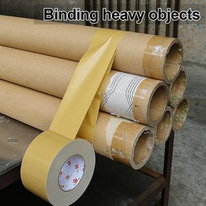 BOMEI PACK 3 Inch Tan <strong>Brown</strong> <strong>Duct</strong> <strong>Tape</strong> 9 Mil Heavy Duty 60 Yards No Residue All Weather Single Sided Adhesive Professional - Product Image 5