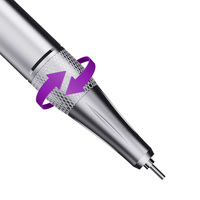 Polisseuse à ongles intelligente diamant de haute qualité 35000 tr/min portable avec vitesse réglable rechargeable à faible bruit et écran LCD