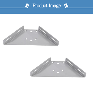 Pieza de conexión de esquina de cocina tradicional de acero inoxidable grueso <span class=keywords><strong>Triangular</strong></span> de seis agujeros, mesa de hierro en ángulo y fijación de silla - Product Image 3