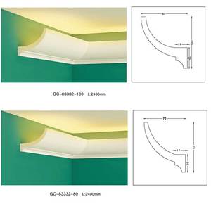 Đèn Led Polyurethane Đúc Cho Trần Hình Chóp Bằng Xốp Cornice Đèn Chiếu Sáng Gián Tiếp Bằng Pu - Product Image 2
