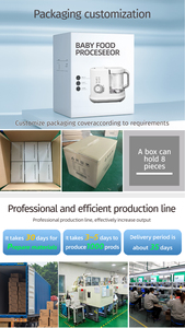 Chất lượng cao đa chức năng Tritan pha trộn cup điện bé thực phẩm Maker Thermo Mixer xử lý thực phẩm hộ gia đình cắt trộn - Product Image 6