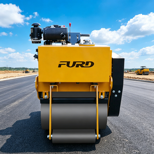 <span class=keywords><strong>Rouleau</strong></span> vibratoire à tambour unique FURD FYL-600, petit modèle, autopropulsé, avec moteur Changfa, poids 325 kg, pour trottoirs et pelouses - Product Image 5