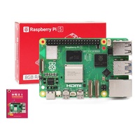 Kit de Inicio de Desarrollo de Computadora de Placa Única Raspberry Pi 5 Modelo B 4GB 8GB RAM para Principiantes en el Aprendizaje de Programación en Python