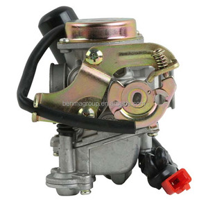 <span class=keywords><strong>Carburateur</strong></span> QMJ/QMI157 QMJ/QMI152 PD24J pour moteur 4 temps GY6 <span class=keywords><strong>50cc</strong></span> 125cc 150cc ATV, karts, scooters, cyclomoteurs, argent, haute performance - Product Image 1