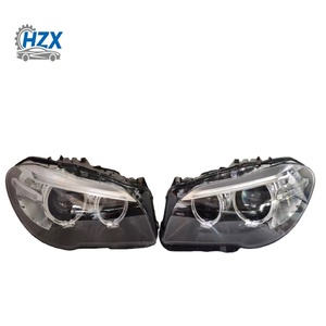Bright LED Headlight Assembly ForBMW 5 <b>Series</b> F18 2011-2017 Waterproof Black Housing Lens Direct Replacement Headlamp for F1 - Product Image 3