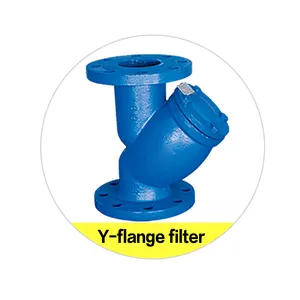 Y-type Flange Filter Thickened Pipe Filter Pressure and Wear Point Manufacturers Direct Supply