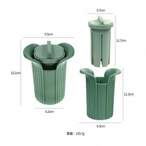 Coupe-légumes multifonctionnel en acier inoxydable Coupe-carottes et concombres écologique pour la cuisine domestique Style simple - Product Image 4