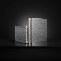 Panneau phénolique à double feuille haute compression, panneau d'air conditionné silencieux de 20 ans pour climatisation commerciale