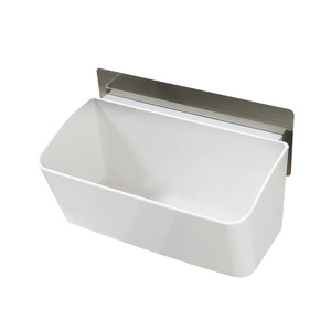 Organizador de Almacenamiento de Plástico Autoadhesivo Sin Perforaciones Hyderon, Tamaño Personalizado, para Cocina, Baño, Hogar, Estante de Almacenamiento Adhesivo para Pared - Product Image 2