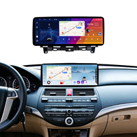 Aijia Promotion Exceptionnelle pour Honda Accord-8TH 2008-2013 Écran 12,3 pouces LHD/RHD Lecteur Multimédia Android pour Console Centrale de Voiture avec Carplay